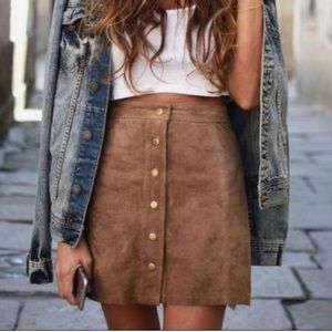 New ALTAR’D STATE Classical Cassie Skirt Stone